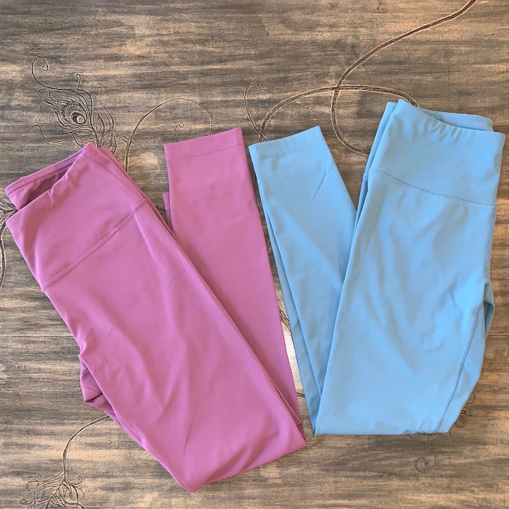 2 Pairs- 90 Degree By Reflex Leggings